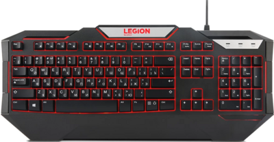 Клавиатура Lenovo Legion K200 Backlit Gaming Keyboard - RU (GX30P98215)