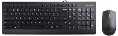Комплект клавиатура+мышь Lenovo Essential Wired Keyboard and Mouse Combo (4X30L79912)